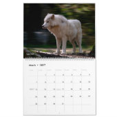 米国北西部の野生生物 カレンダー (3月 2027)