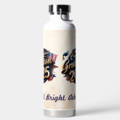 米国卒業デザイン ウォーターボトル (左面)