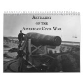 米国南北戦争の砲兵 カレンダー (カバー)