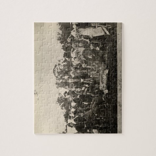 米国南北戦争大隊ワシントン砲兵 ジグソーパズル (縦)