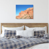 米国南西部の岩石風景画 キャンバスプリント (インサイチュ (寝室))