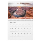 米国南西部の砂漠の風景カレンダー カレンダー (3月 2026)