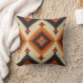 米国南西部スタイル パターン（の模様が）ある クッション (ブランケット)