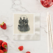 🎄✨米国南軍司令官の内戦ヒーロー 縁ありカクテルナプキン (インサイチュ)