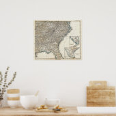 米国南部州 ポスター (キッチン)