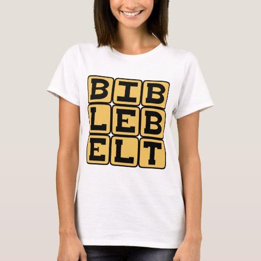 米国南部聖書地帯 Tシャツ (正面)