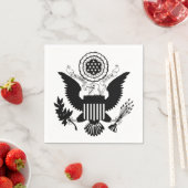 米国印章 スタンダードカクテルナプキン (インサイチュ)