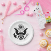 米国印章 ペーパープレート (パーティー)