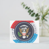 米国印章 ポストカード (スタンド正面)