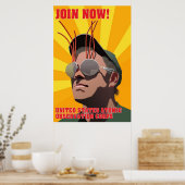 米国原子力観測隊 ポスター (キッチン)