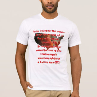 米国反中絶のTシャツ Tシャツ