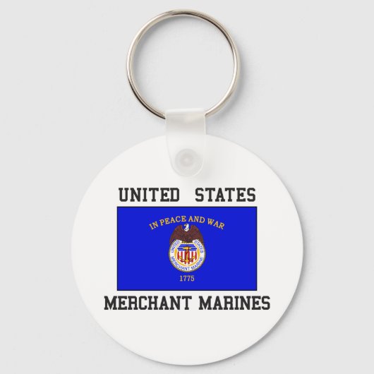 米国商船 キーホルダー (正面)