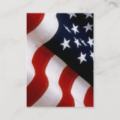 米国国エレガント国国旗の金ゴールド結婚の詳細 エンクロージャーカード (裏面)