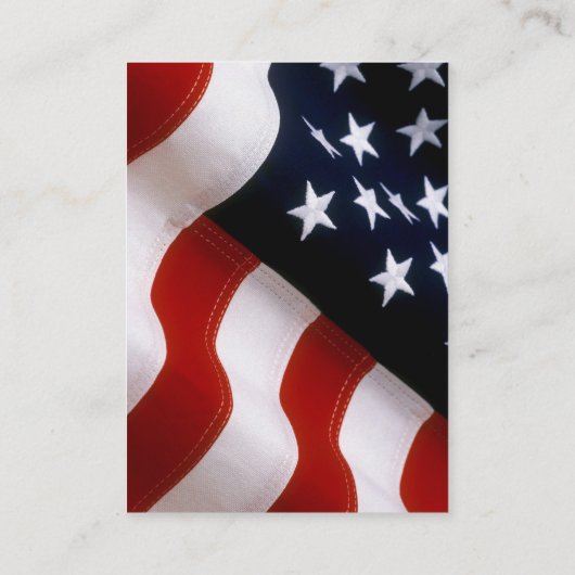 米国国エレガント国国旗の金ゴールド結婚の詳細 エンクロージャーカード (裏面)