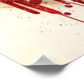 米国国旗がデザインされたアメリカン・イーグル ポスター (角)