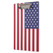 米国国旗が貼られた愛国的なクリップボード クリップボード (左)