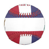 米国国旗とコート・オブ・アームズ 野球ボール (裏面)