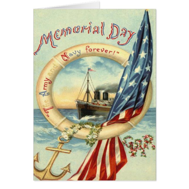 米国国旗のいかり花ライフプレサーバー (正面)