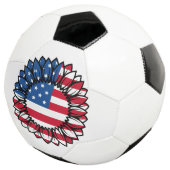 米国国旗のひまわり–32222 サッカーボール (3/4)