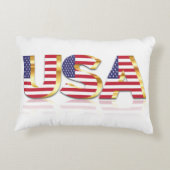 米国国旗のアクセントピロー米国アメリカ アクセントクッション (裏面)