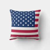 米国国旗のアメリカのモーメント城ピロー クッション (裏面)