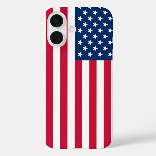 米国国旗のアメリカのiPhoneケース Case-Mate iPhoneケース (裏面)