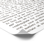 米国国旗のアメリカ愛国主義用語ことわざ ポスター (角)