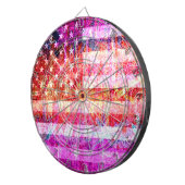 米国国旗のアーグランジト#4 ダーツボード (正面右)