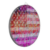 米国国旗のアーグランジト#4 ダーツボード (正面左)