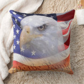 米国国旗のイーグル宣言の独立性 クッション (ブランケット)