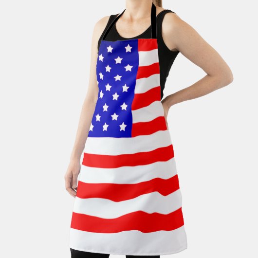 米国国旗のエプロン エプロン (インサイチュ)