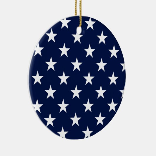 米国国旗のオーナメント セラミックオーナメント (右)