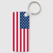 米国国旗のキーチェーン キーホルダー (裏面)