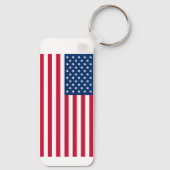 米国国旗のキーチェーン キーホルダー (裏面)