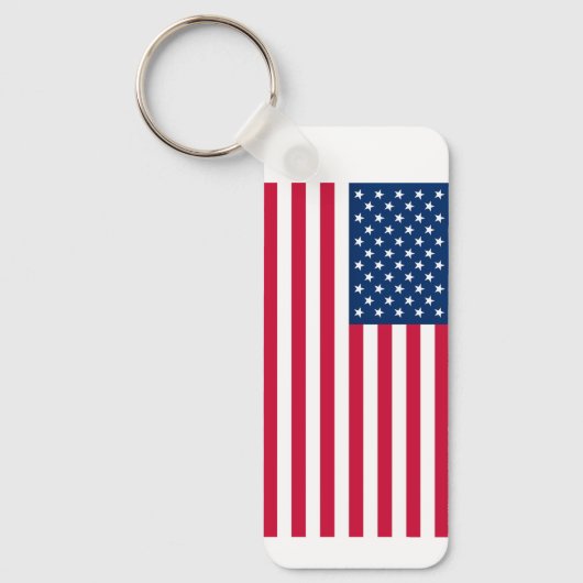 米国国旗のキーチェーン キーホルダー (正面)