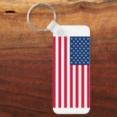 米国国旗のキーチェーン キーホルダー (正面)