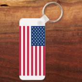米国国旗のキーチェーン キーホルダー (裏面)