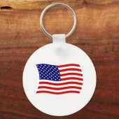米国国旗のキーチェーン キーホルダー (正面)