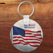 米国国旗のキーチェーン キーホルダー (正面)