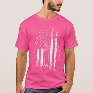 米国国旗のギャング ラップの Tシャツ