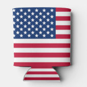 米国国旗のクーラーボックス 缶クーラー (裏面)