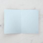 米国国旗のグリーティングカード シーズンカード (内部)