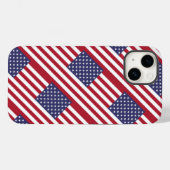 米国国旗のケース – メイトiPhoneケース Case-Mate iPhoneケース (裏面 (横))