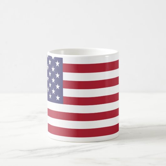 米国国旗のコーヒーマグ、コーヒー用マグ コーヒーマグカップ (中央)