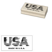 米国国旗のゴム印 ラバースタンプ (押印)