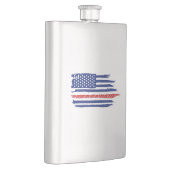 米国国旗のサイクリング フラスク (右)