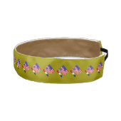 米国国旗のサッカーボール黄金の背景 アスレチックヘッドバンド (右)