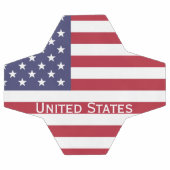 米国国旗のサッカーボール サッカーボール (フラット)