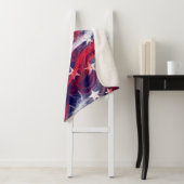 米国国旗のシェルパ毛布 シェルパブランケット (インサイチュ)