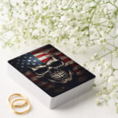 米国国旗のスカルピノクル トランプ (インサイチュ (ウェディング))